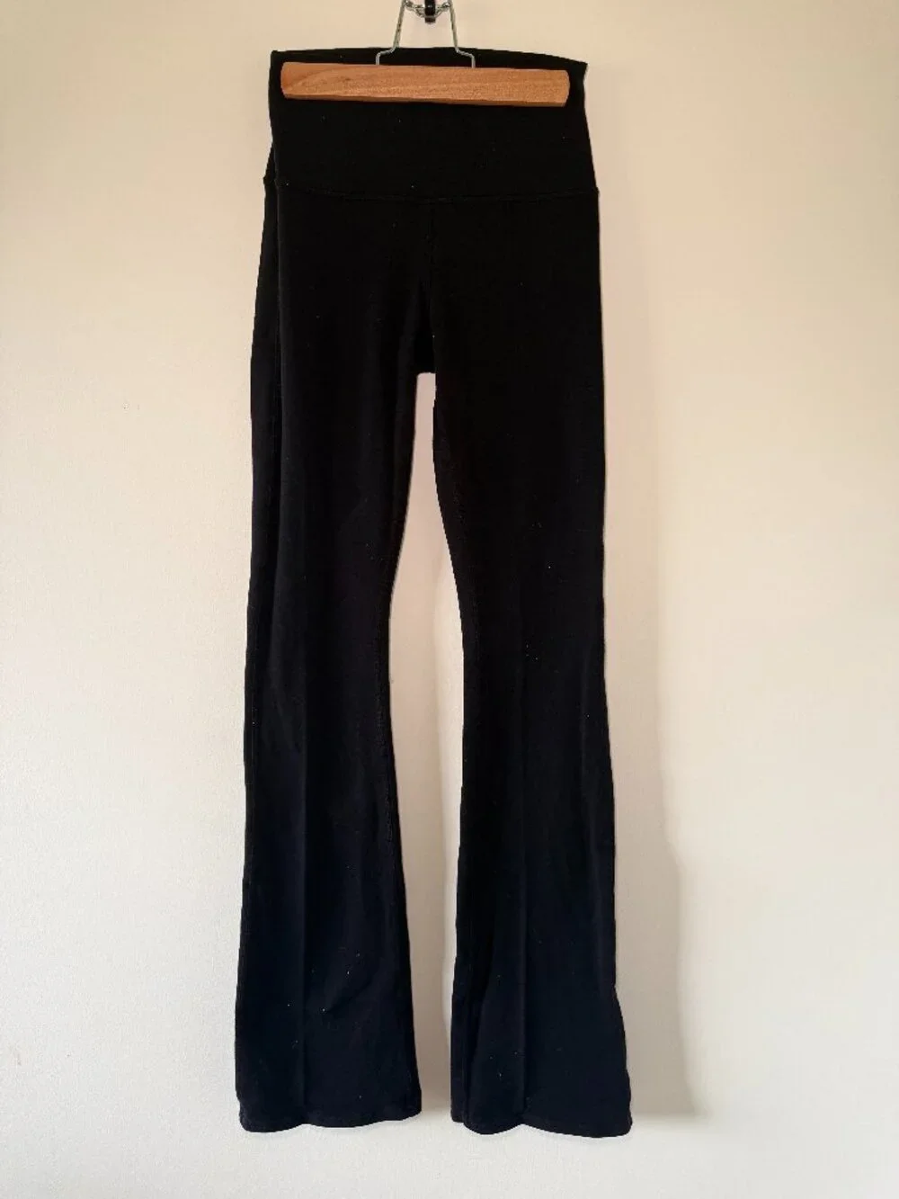 Alo Yoga Black High-Waist Bootcut Flare Leggings XS